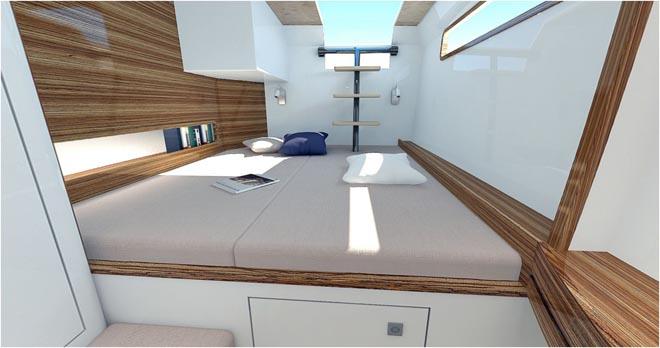 Alpha 42 cabin ©  SW